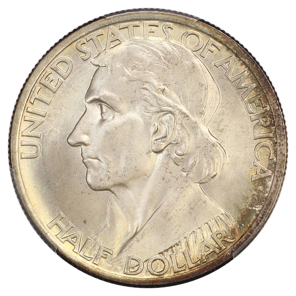 image for: 1936 Boone 50c PCGS MS67