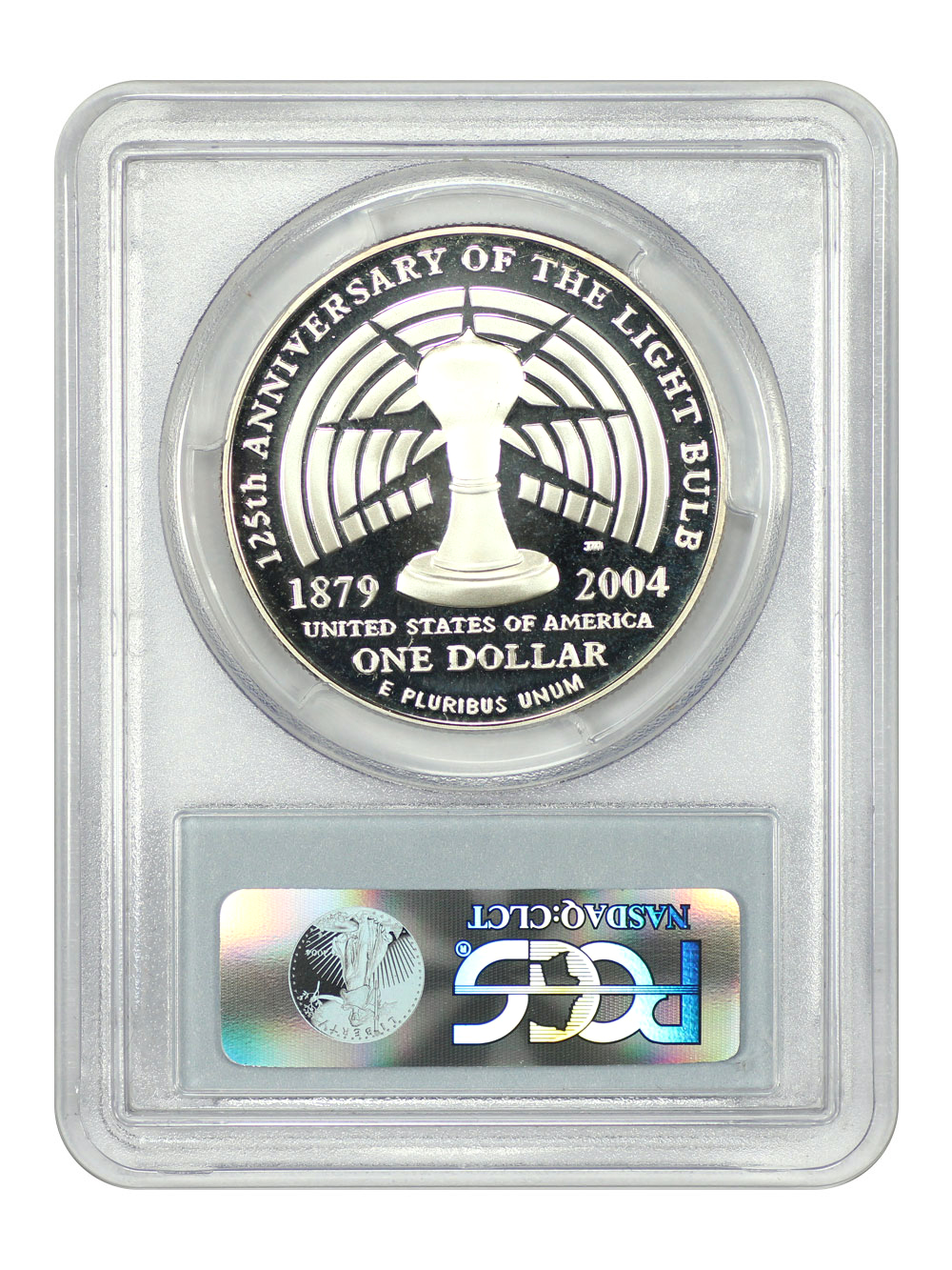 image for: 2004-P Thomas Alva Edison $1  PCGS PR69 DCAM