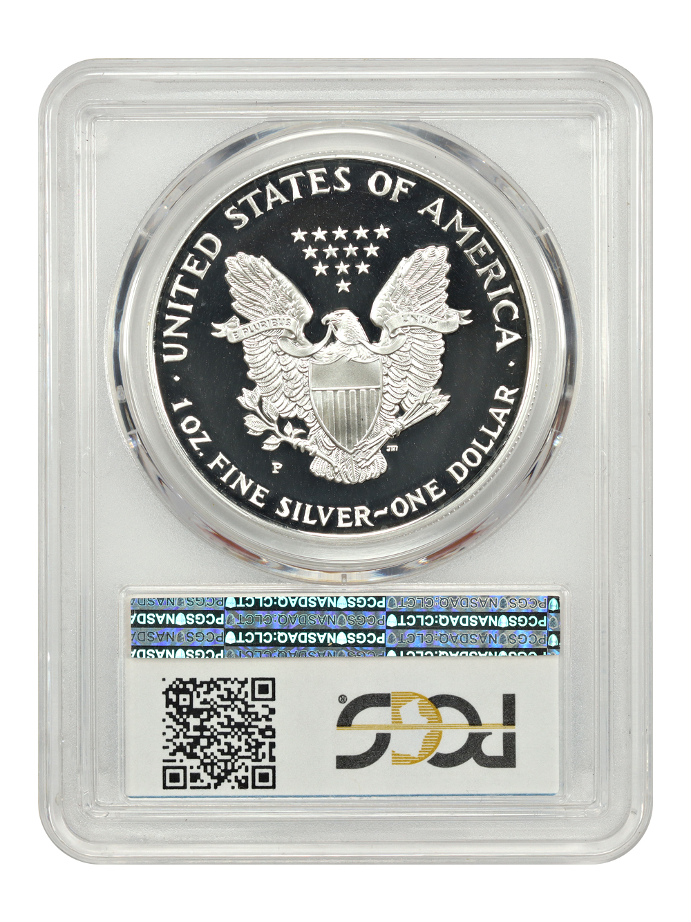 image for: 1998-P Silver Eagle $1  PCGS PR70 DCAM