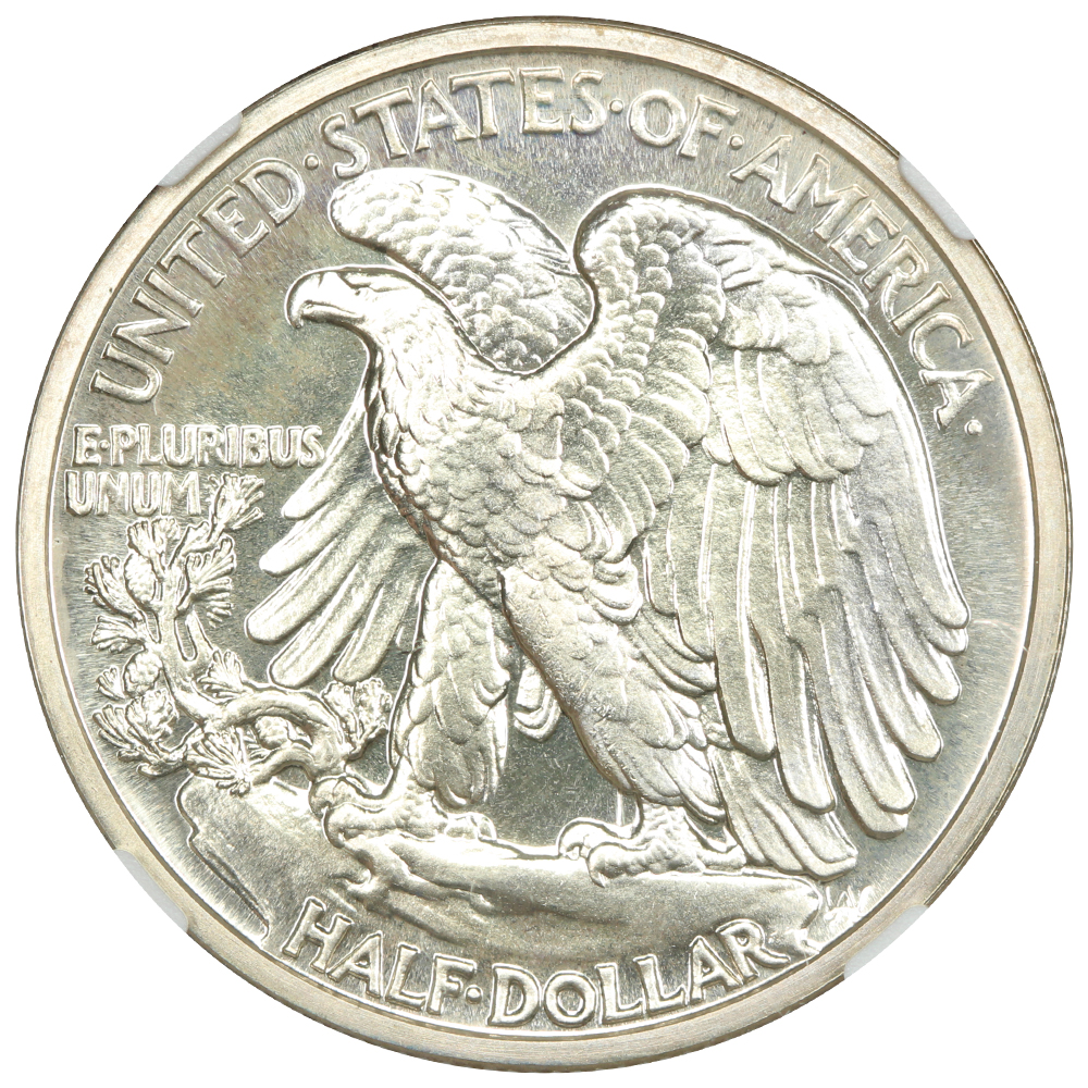 image for: 1942 50c NGC PR68