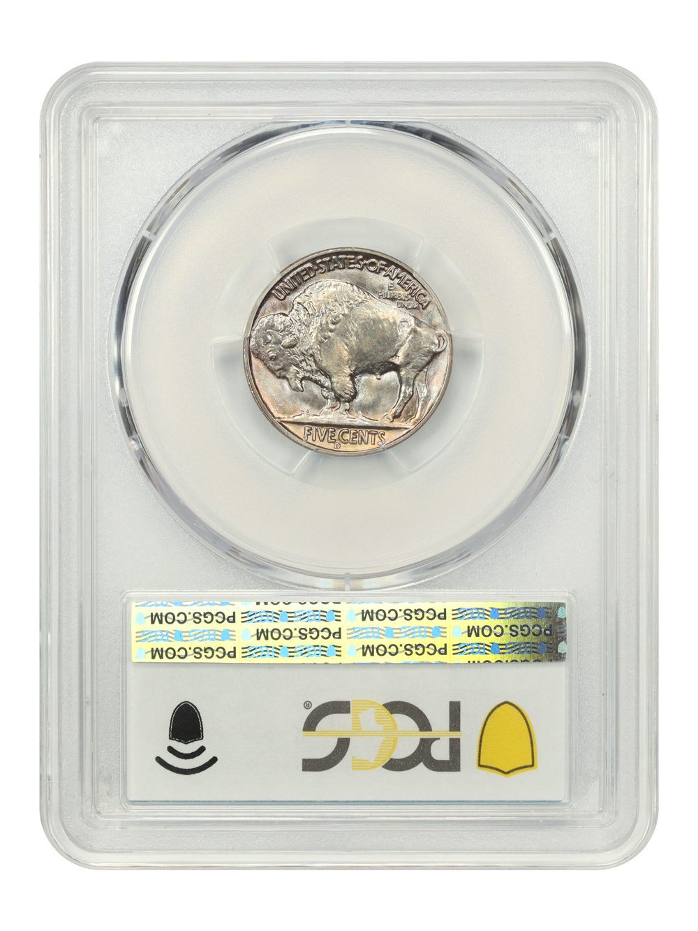 image for: 1938-D Buffalo 5c PCGS MS68