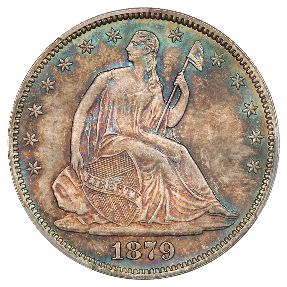 image for: 1879 50c PCGS MS67