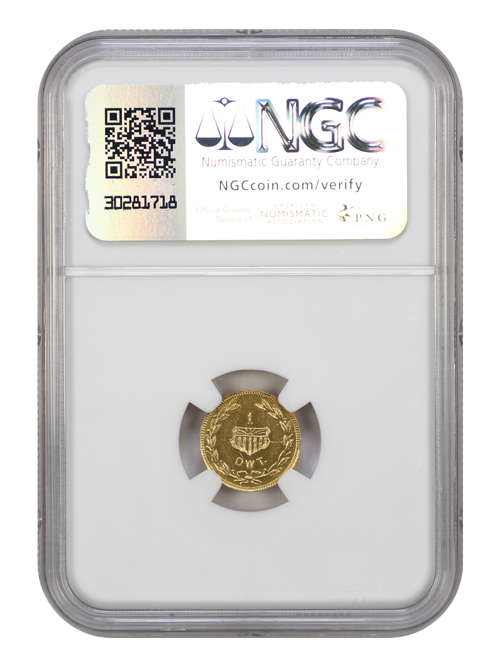 image for: 1909 Alaska-Yukon Expo, Gold, HK-360 SC$1 NGC MS63