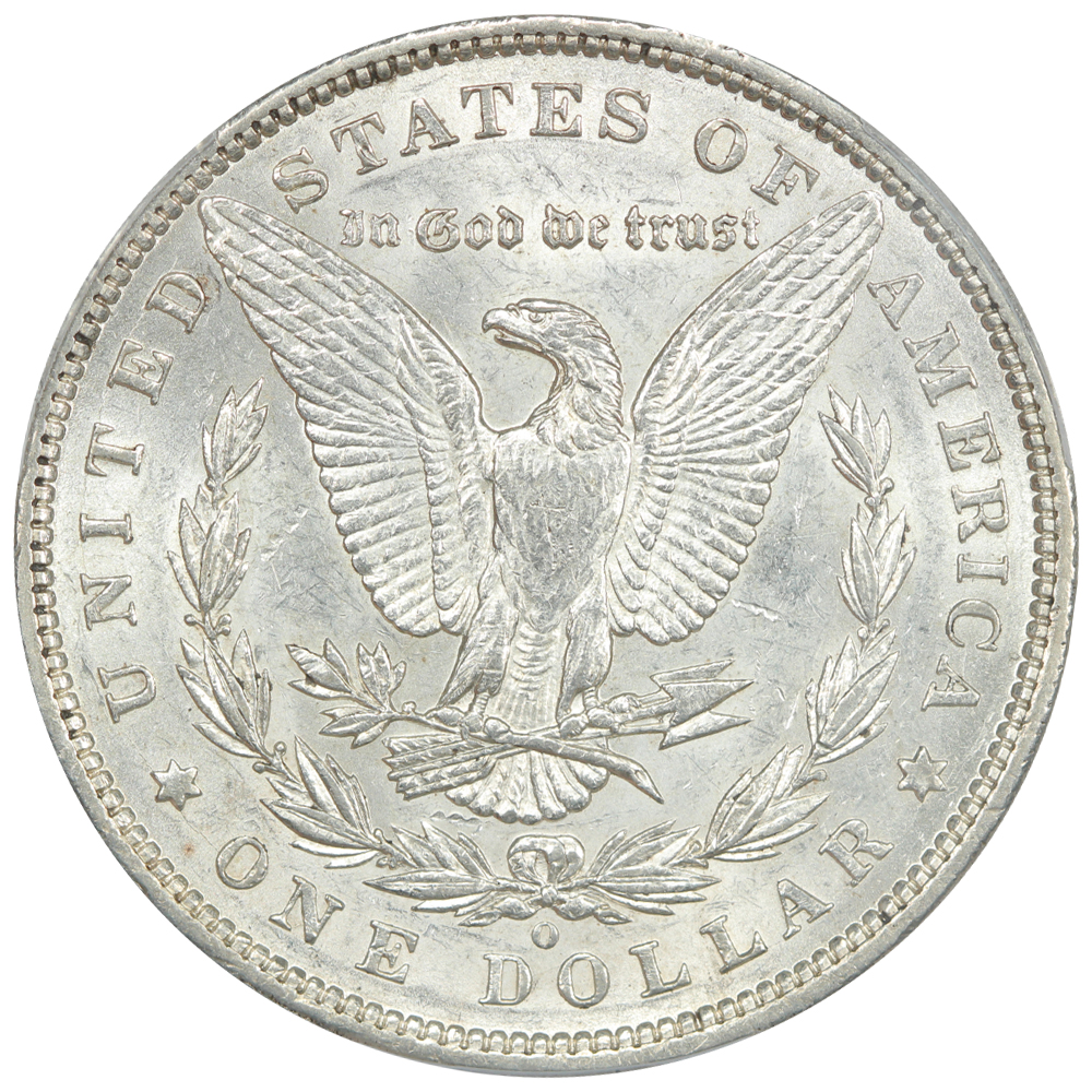 image for: 1896-O $1  PCGS AU53
