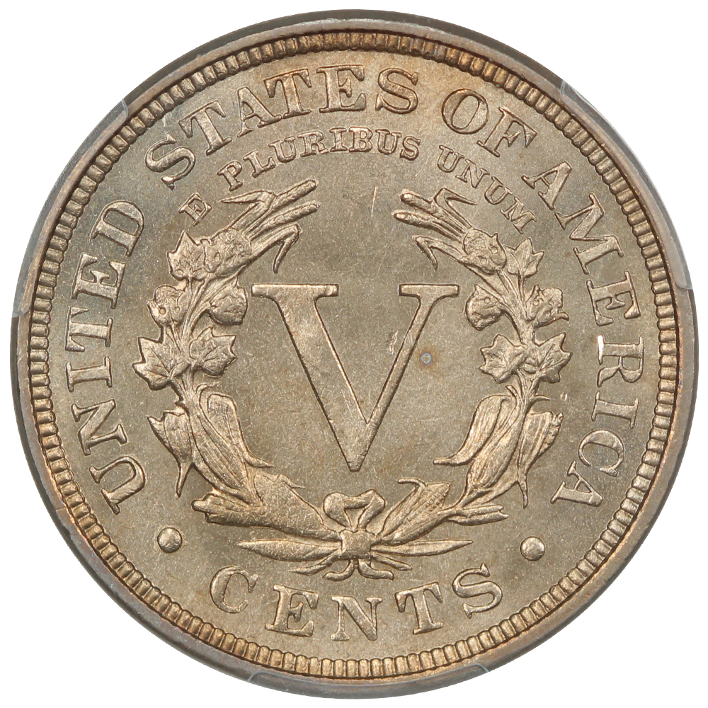 image for: 1911 5c PCGS MS65