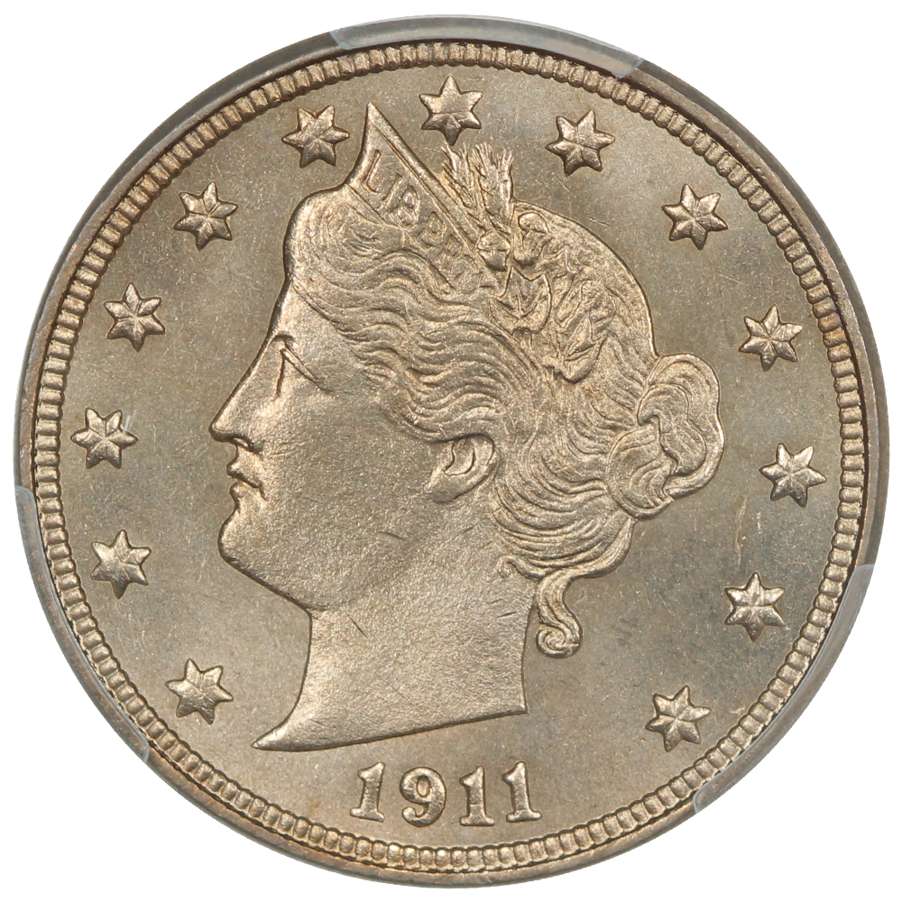 image for: 1911 5c PCGS MS65