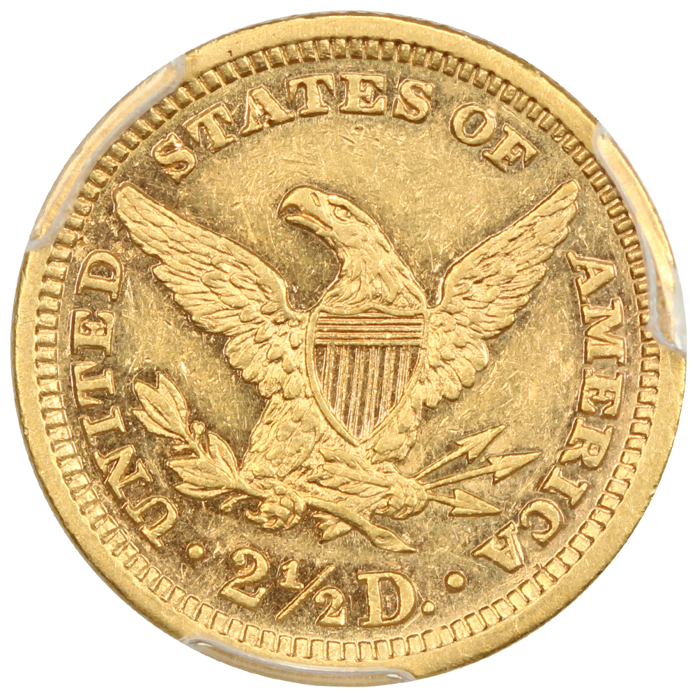 image for: 1883 $2 1/2 PCGS AU55