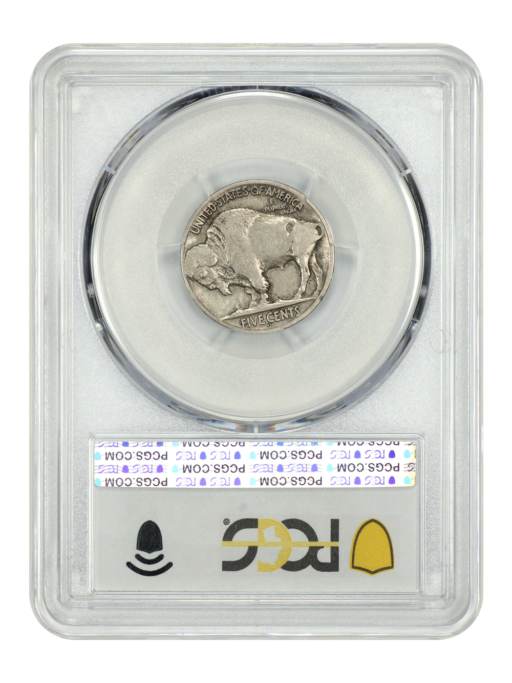 image for: 1918-D 5c PCGS F12
