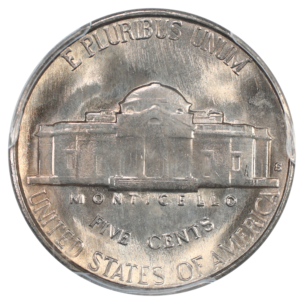 image for: 1941-S 5c PCGS MS65