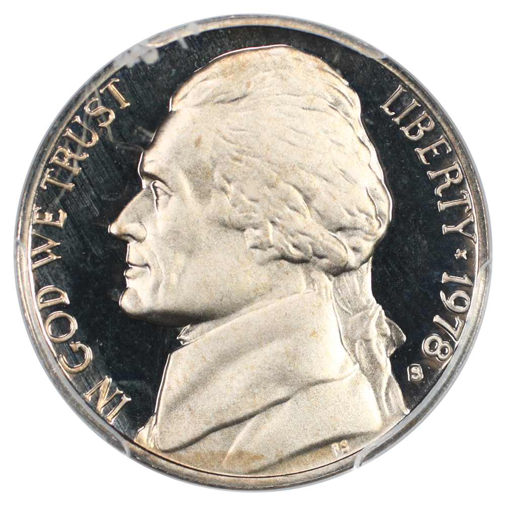 image for: 1978-S 5c PCGS PR69 DCAM