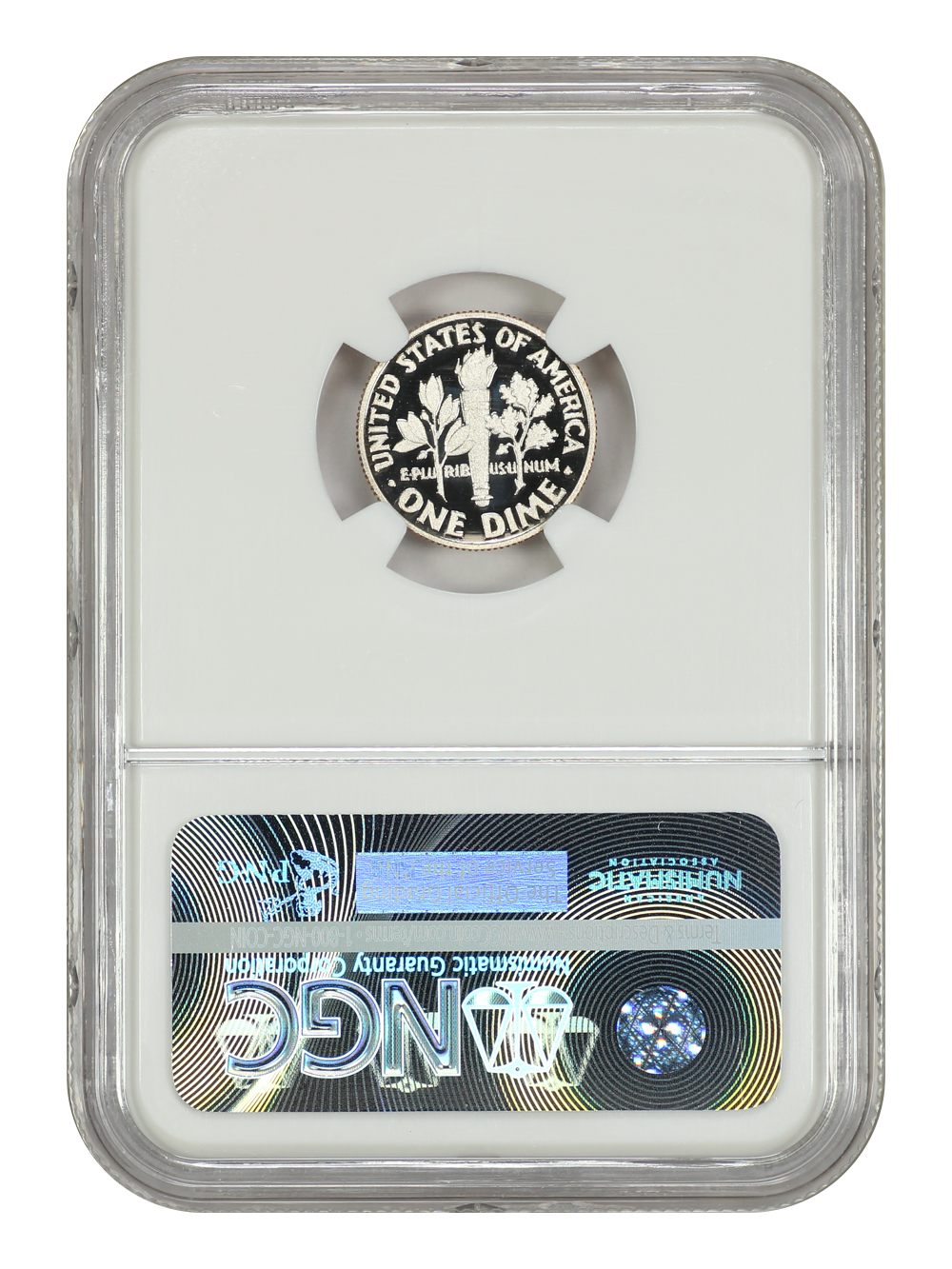 image for: 2015-S Clad 10c NGC PR70 DCAM