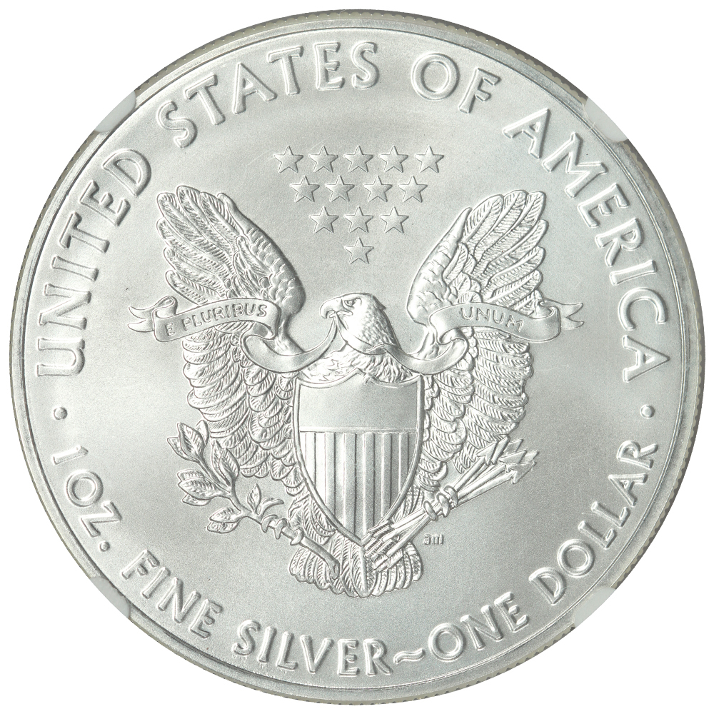 image for: 2019 Silver Eagle $1  NGC MS69