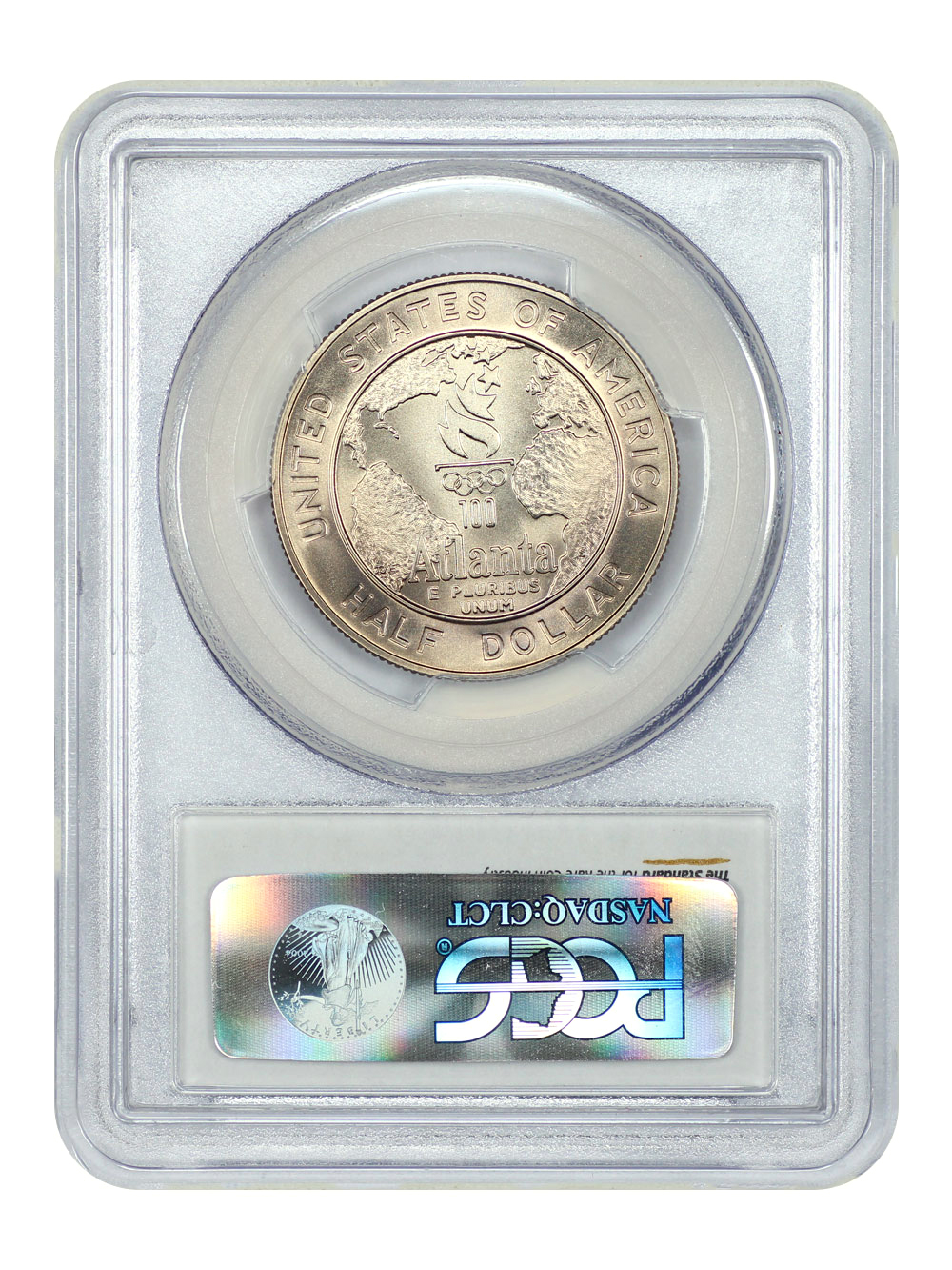 image for: 1995-S Atlanta Olympics Basketball 50c PCGS MS70