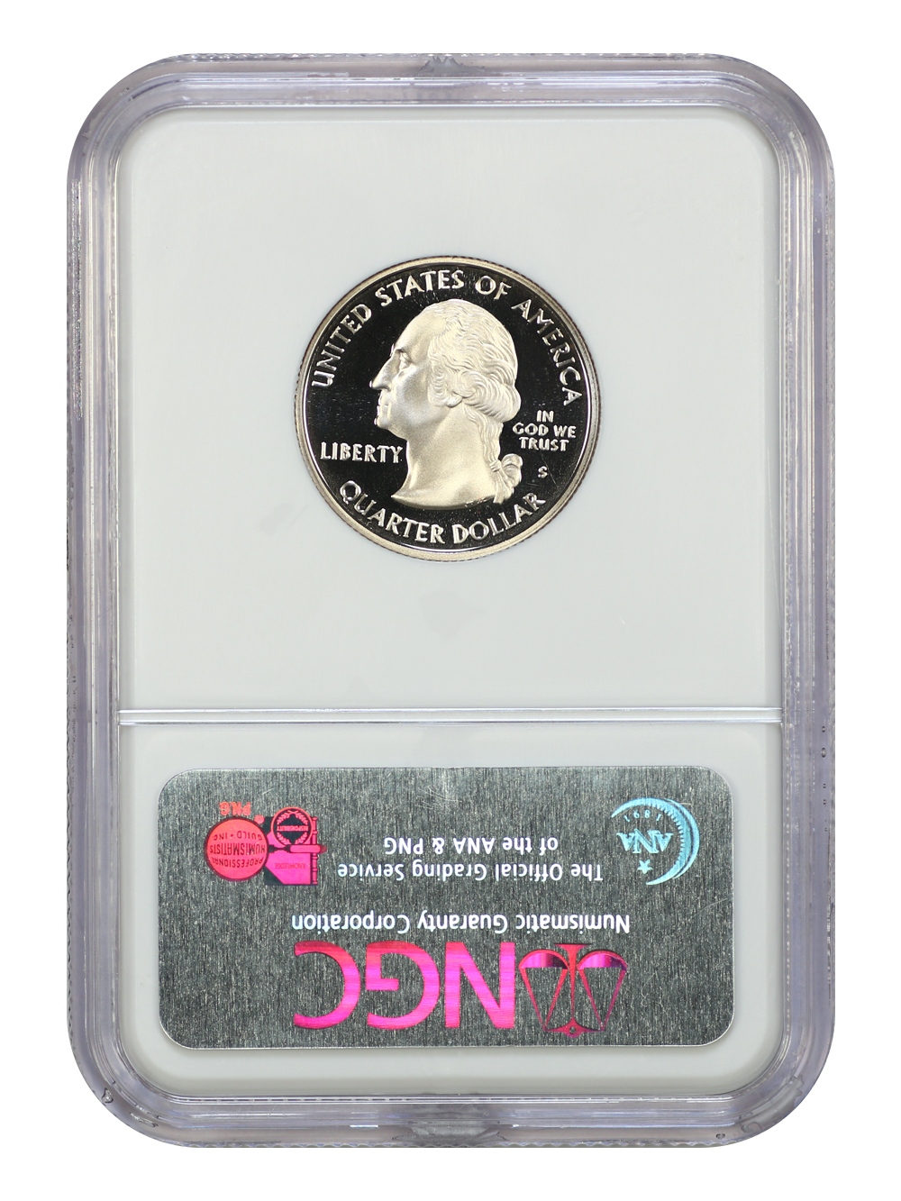 image for: 2008-S Arizona, Clad 25c NGC PR69 DCAM