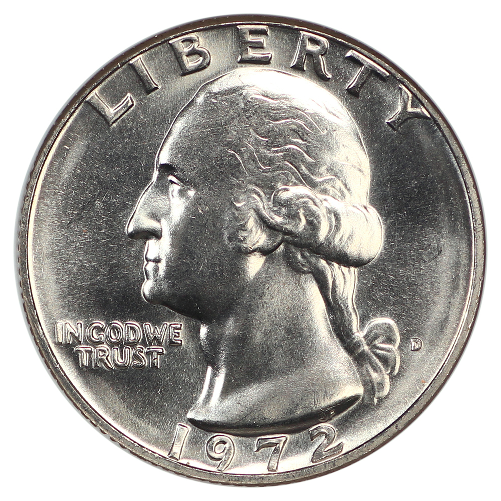 image for: 1972-D 25c NGC MS67