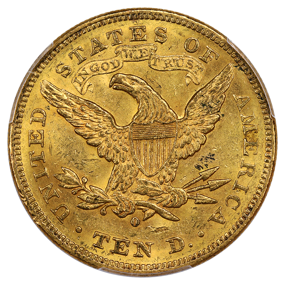image for: 1880-O $10  PCGS MS60