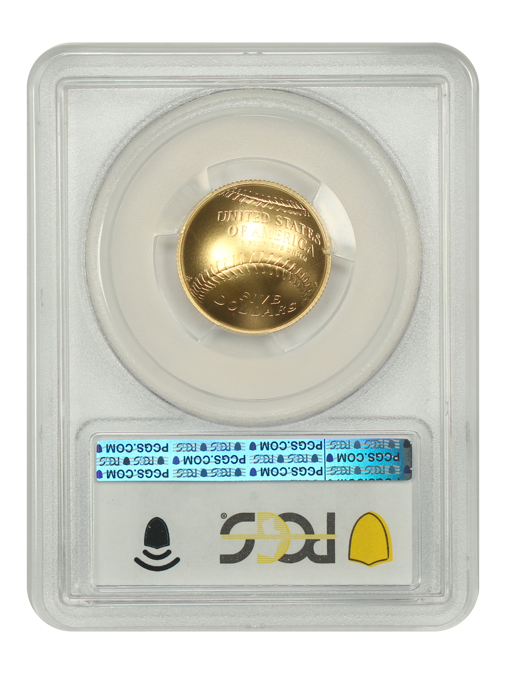 image for: 2014-W Baseball Hall of Fame G$5  PCGS MS69