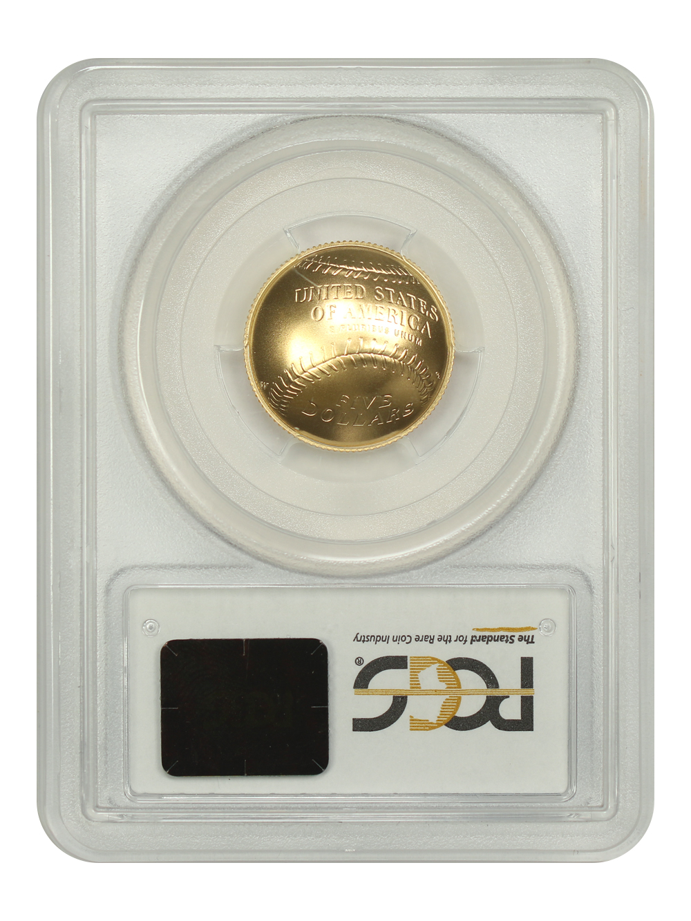 image for: 2014-W Baseball Hall of Fame G$5  PCGS MS70