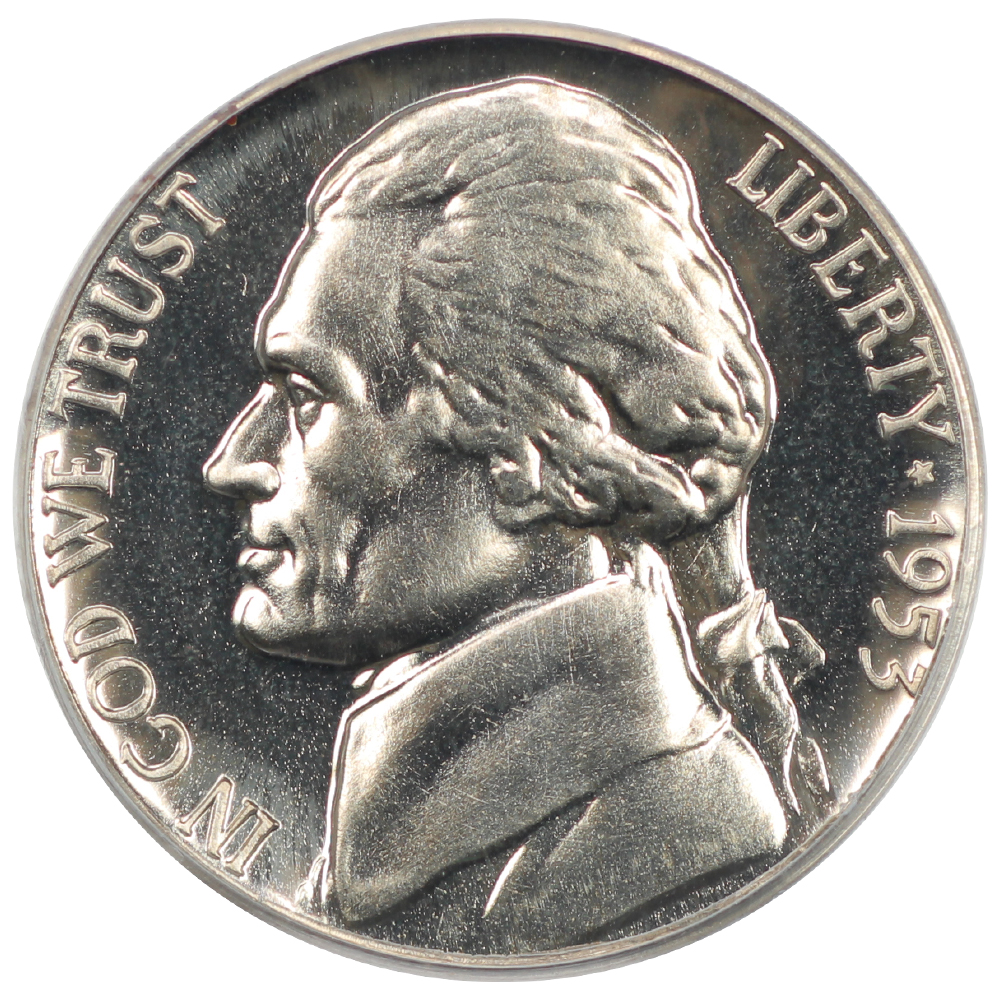 image for: 1953 5c PCGS PR68