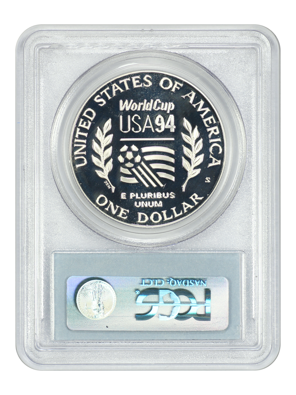image for: 1994-S World Cup Tournament $1  PCGS PR70 DCAM
