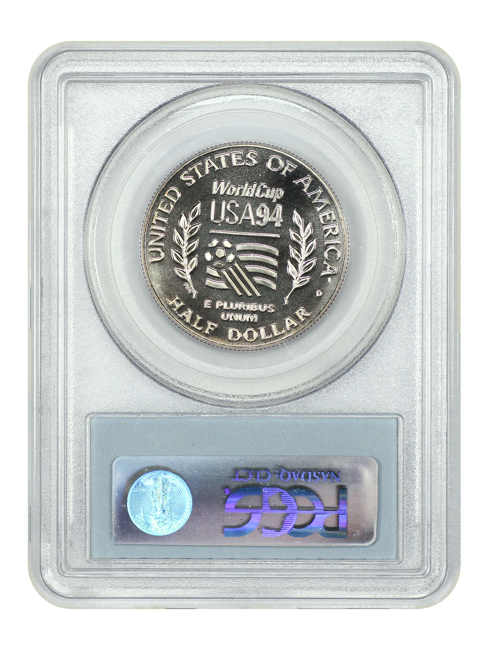 image for: 1994-D World Cup Tournament 50c PCGS MS69