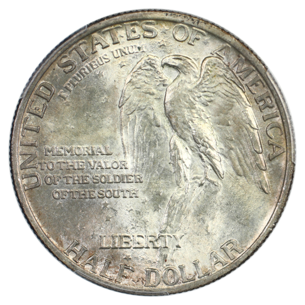 image for: 1925 Stone Mountain 50c PCGS MS65