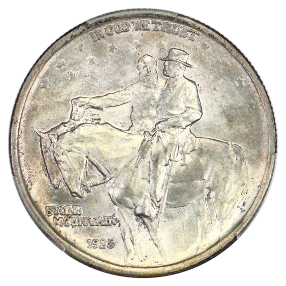 image for: 1925 Stone Mountain 50c PCGS MS65