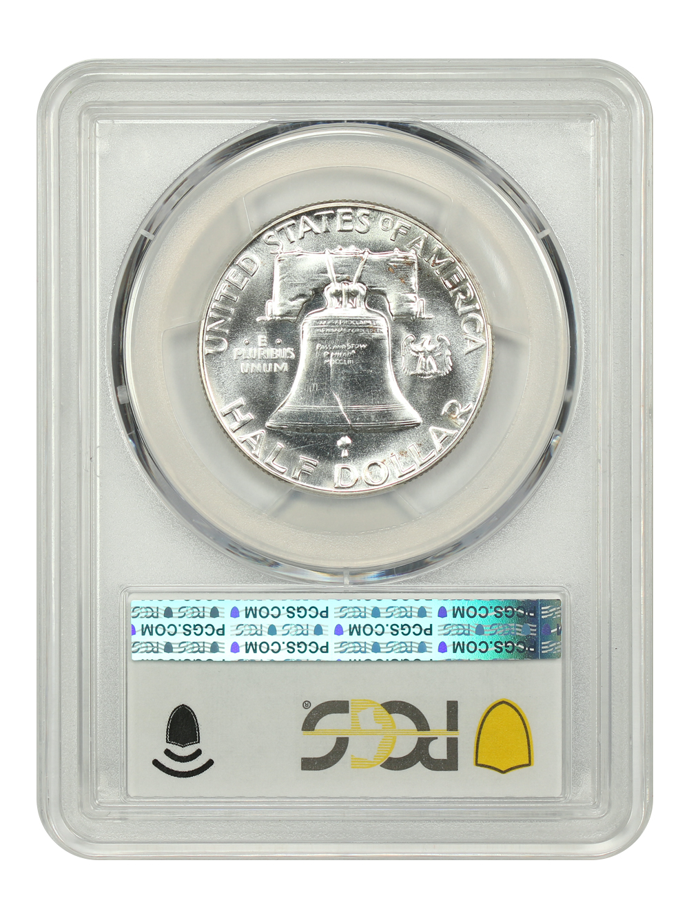 image for: 1951 Doubled Die Reverse, FS-801 50c PCGS PR64