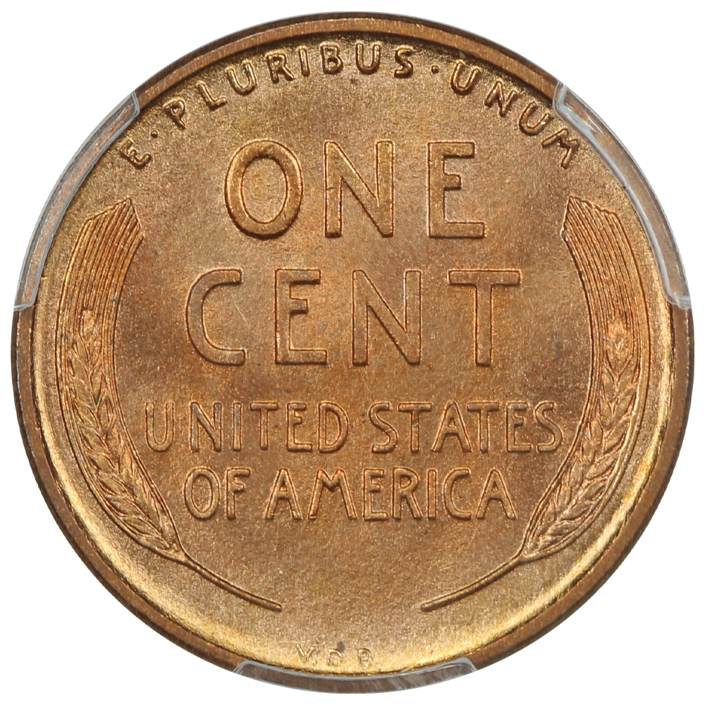 image for: 1909 VDB 1c PCGS MS67 RD