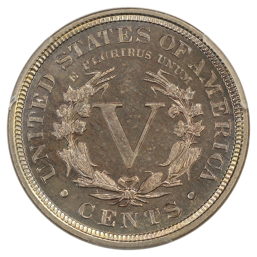 image for: 1901 5c PCGS PR67
