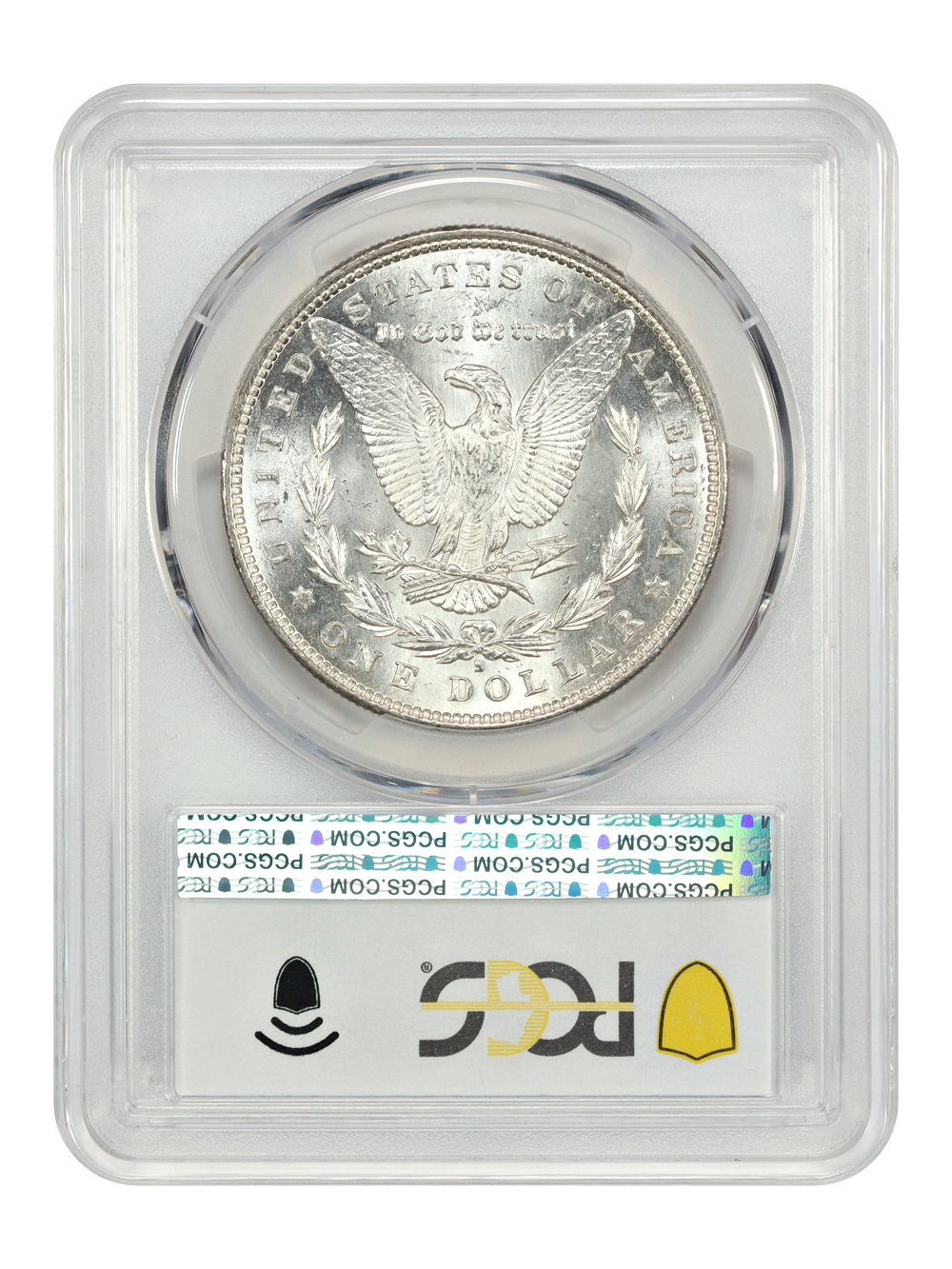image for: 1880/9-S Overdate $1  PCGS MS63
