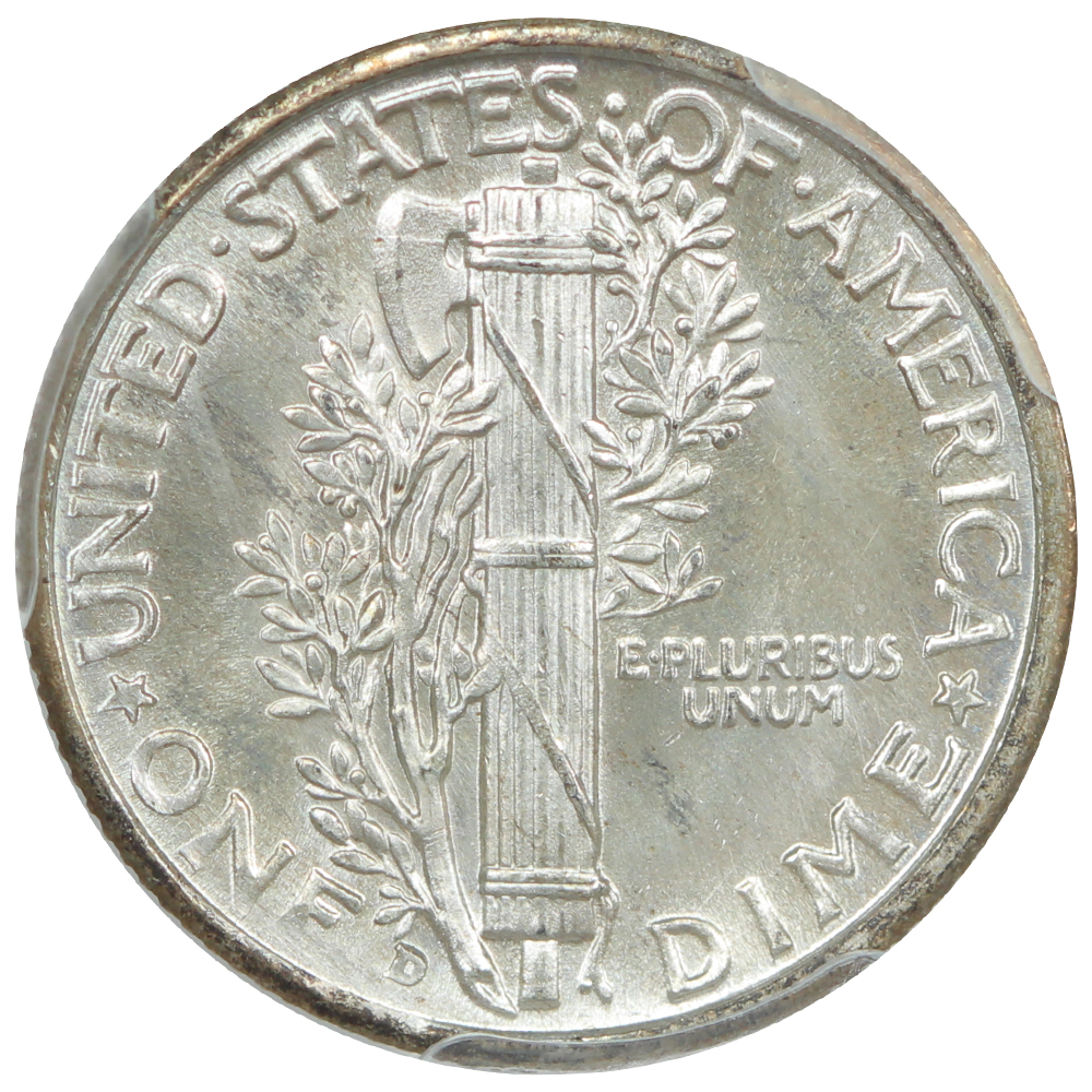 image for: 1934-D 10c PCGS MS67