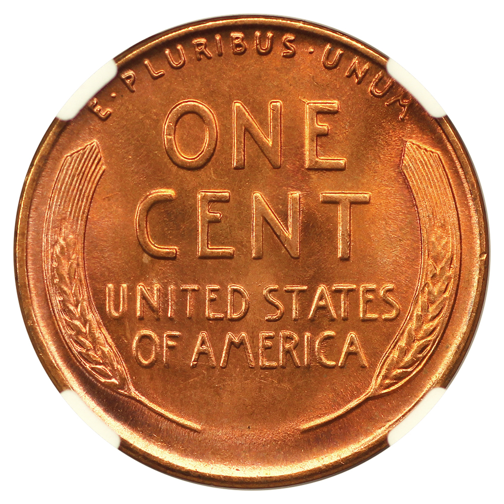 image for: 1944-D 1c NGC MS67 RD