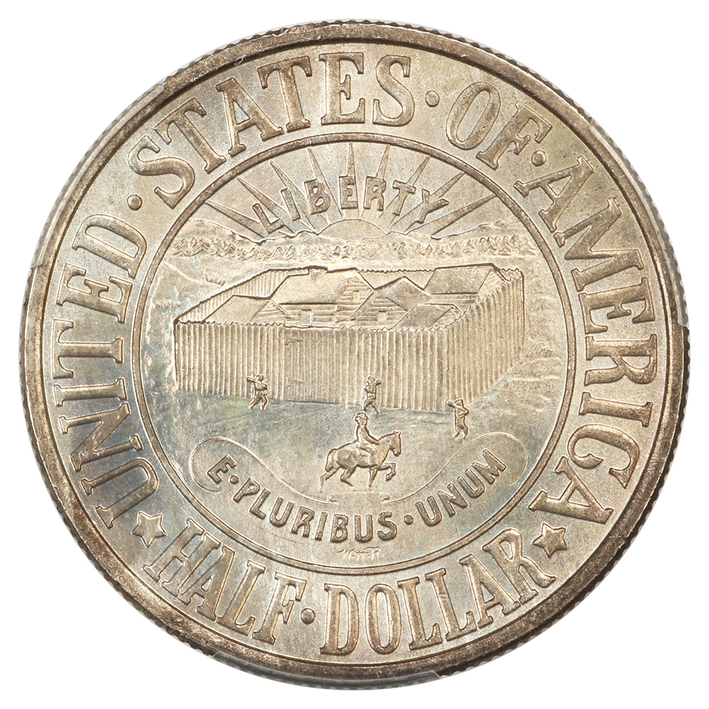image for: 1936 York County 50c PCGS MS67