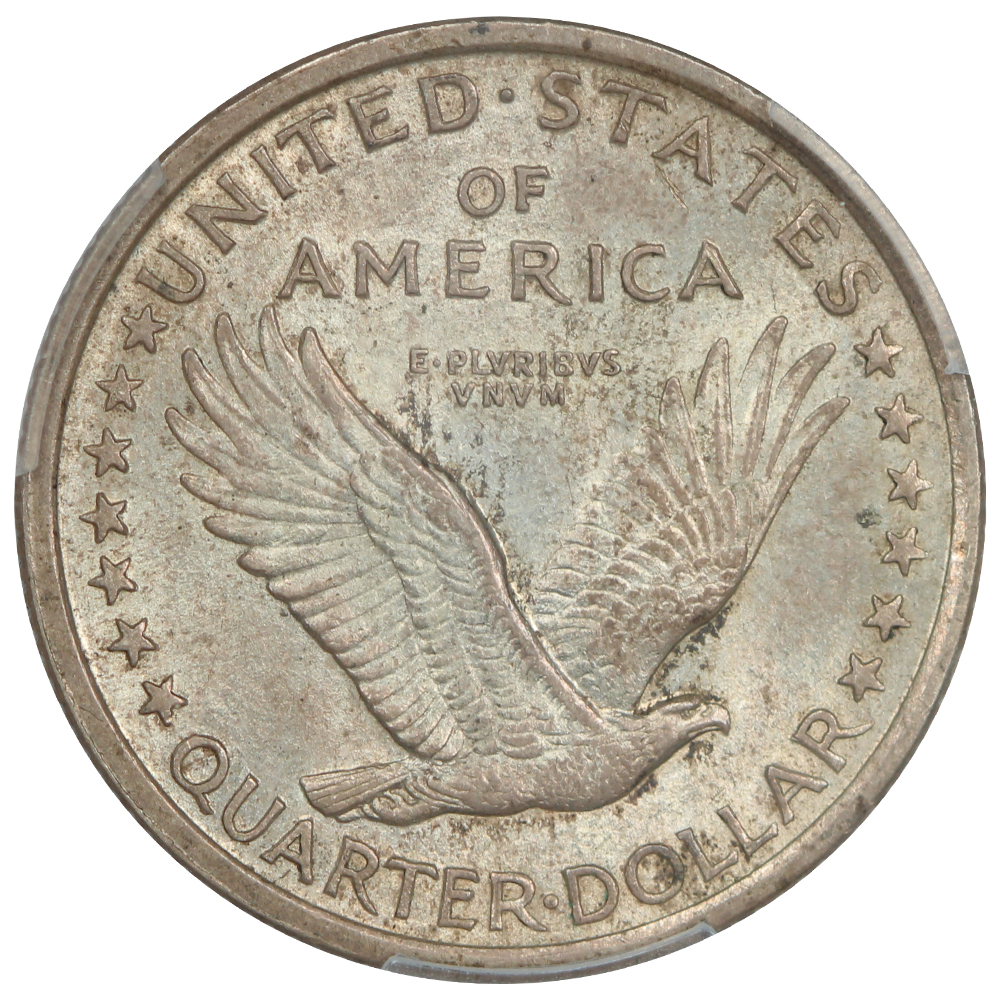 image for: 1917 Type 1 25c PCGS MS64 FH