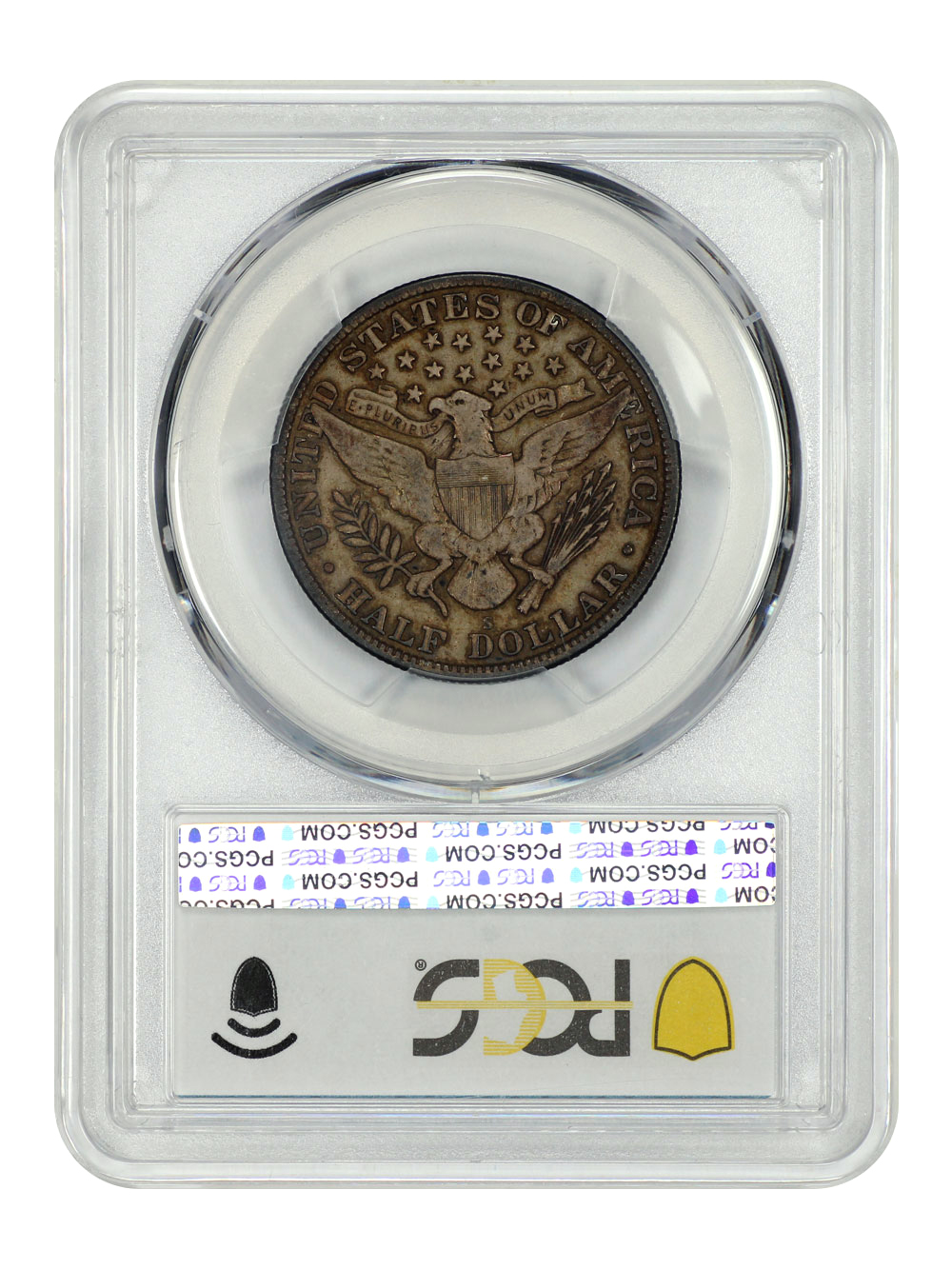image for: 1915-S 50c PCGS F15