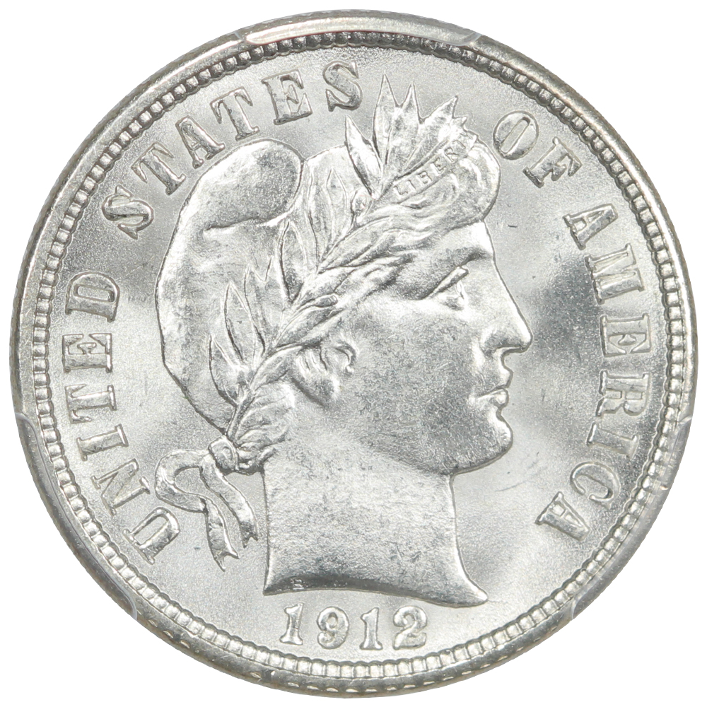 image for: 1912 10c PCGS MS67