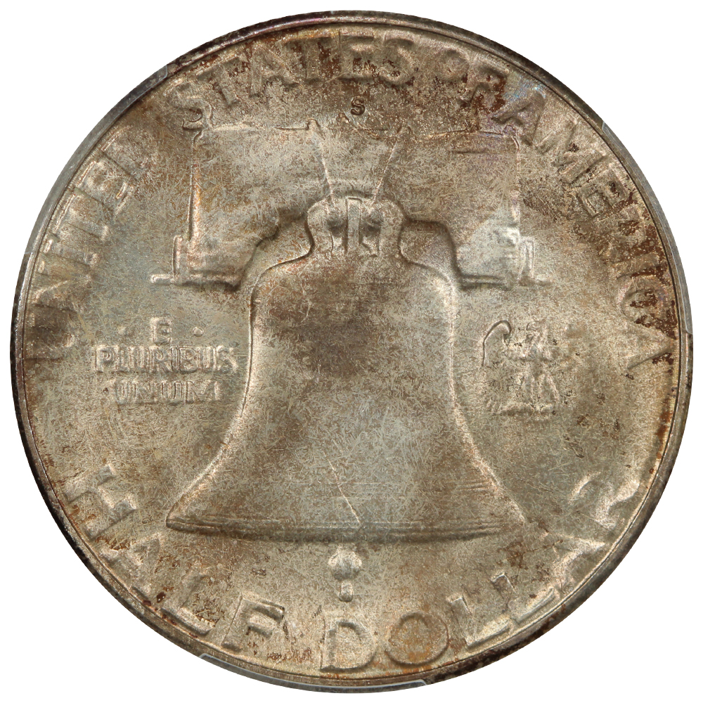 image for: 1954-S 50c PCGS MS66 FBL