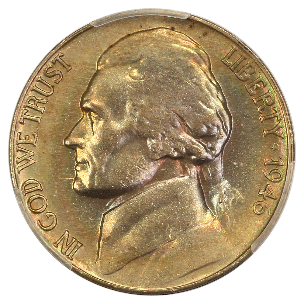 image for: 1946 5c PCGS MS66 FS