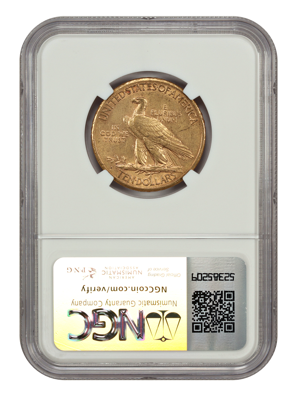 image for: 1911-D $10  NGC AU58