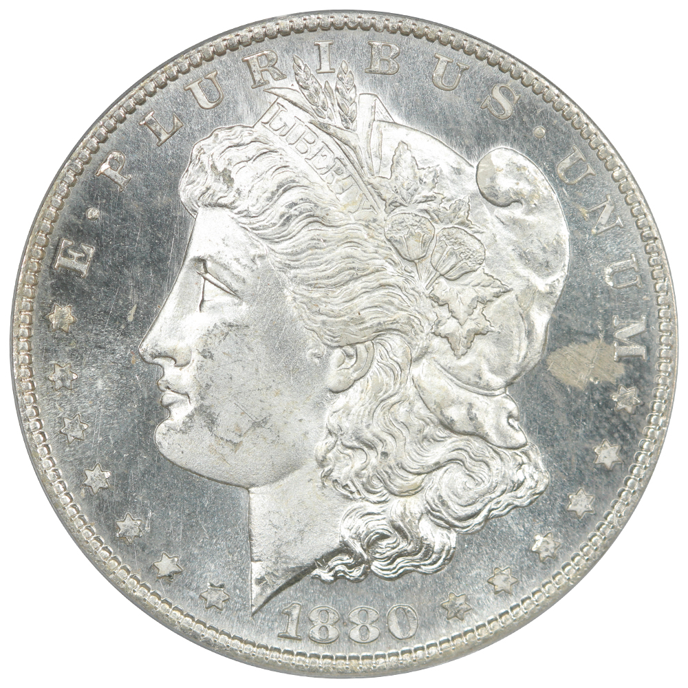 image for: 1880-S $1  PCGS MS65 PL