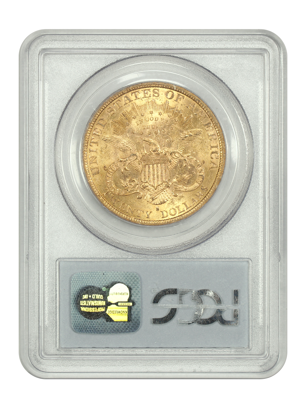 image for: 1879-S $20  PCGS MS62