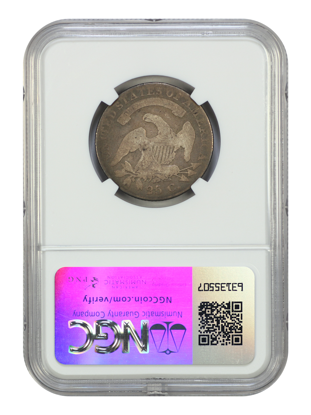 image for: 1821 25c NGC AG3