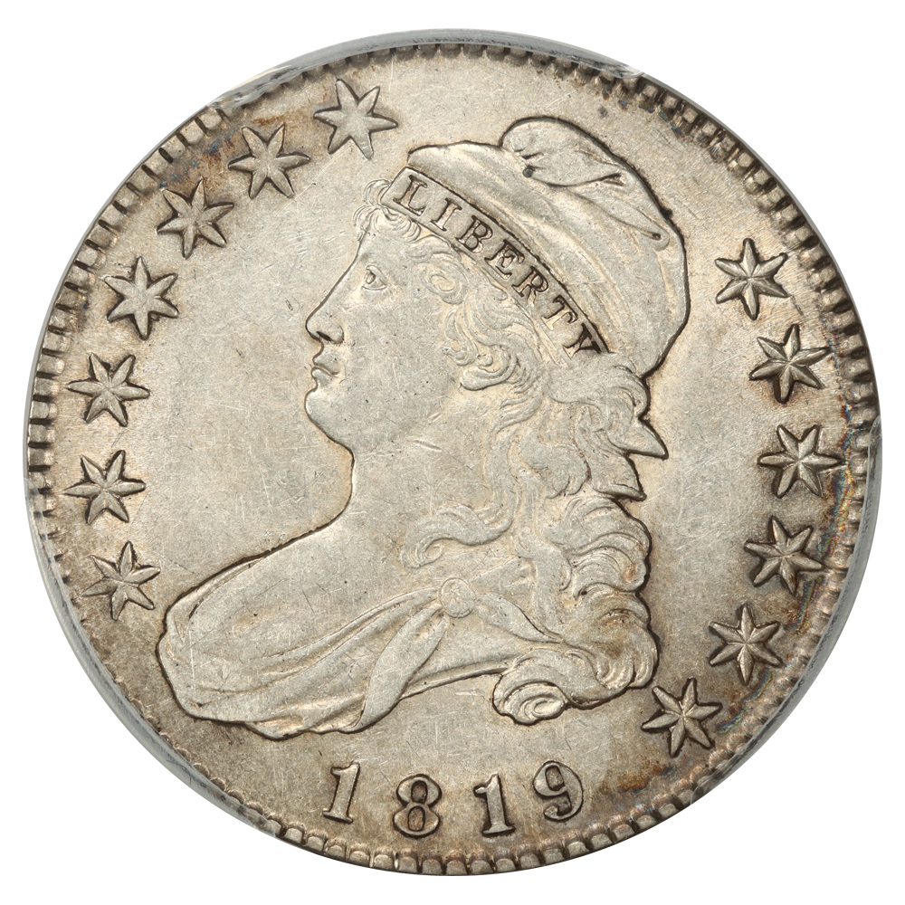 image for: 1819 O-114 50c PCGS XF45