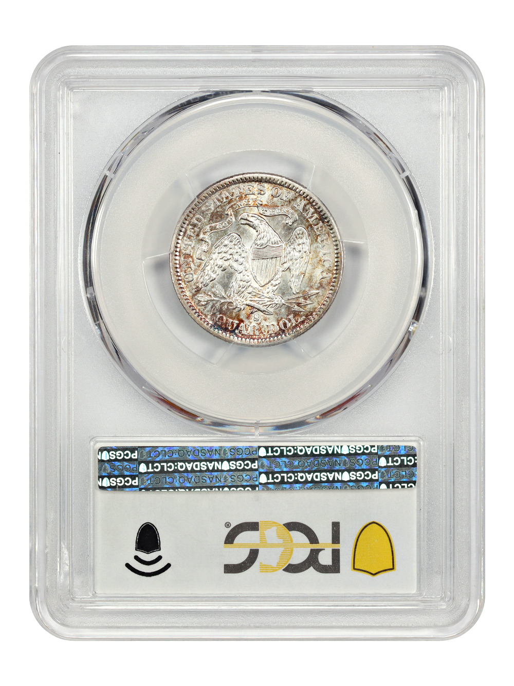 image for: 1877-S 25c PCGS AU58