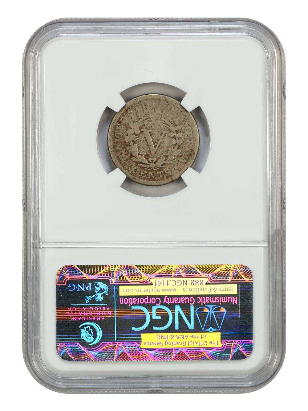image for: 1886 5c NGC AG3