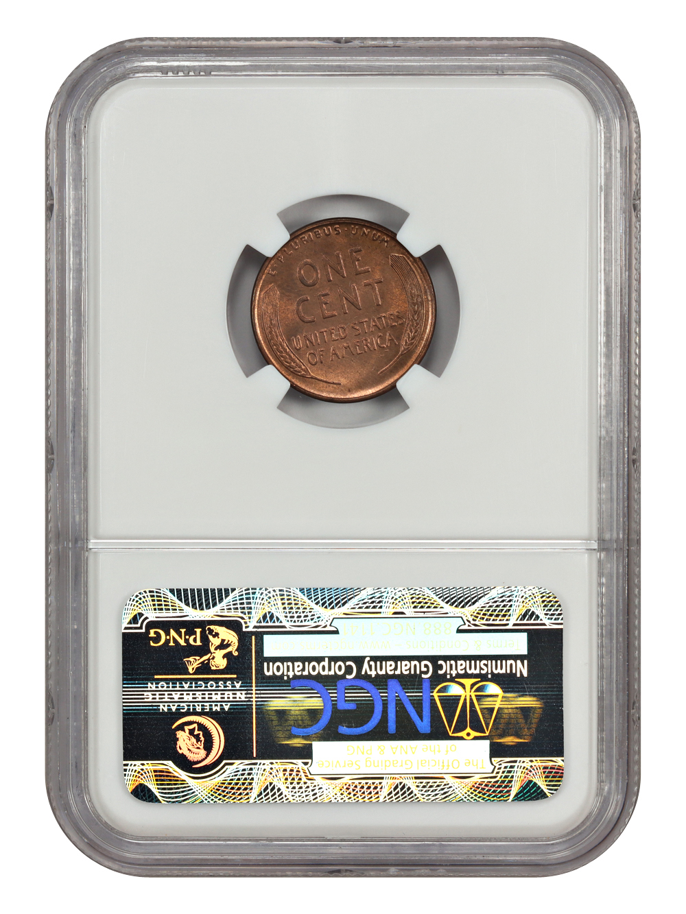 image for: 1925-D 1c NGC MS63 RB