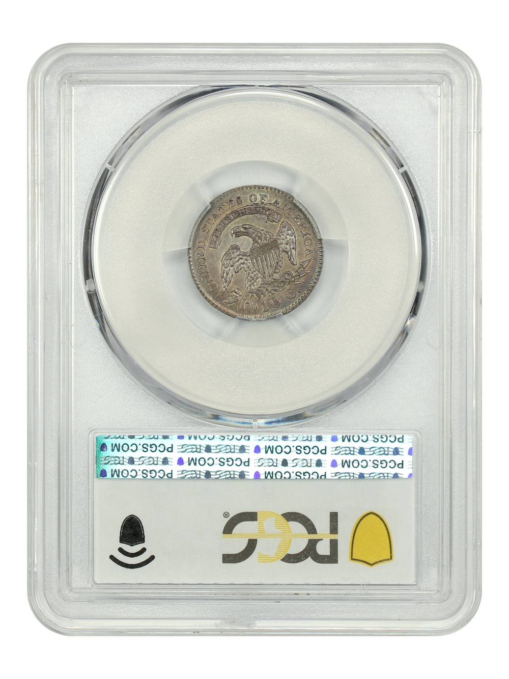 image for: 1827 Pointed Top 1 10c PCGS MS62