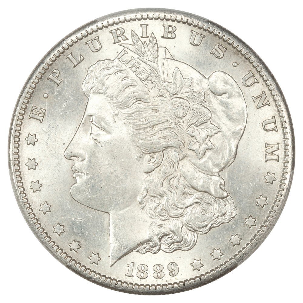 image for: 1889-S $1  PCGS MS62