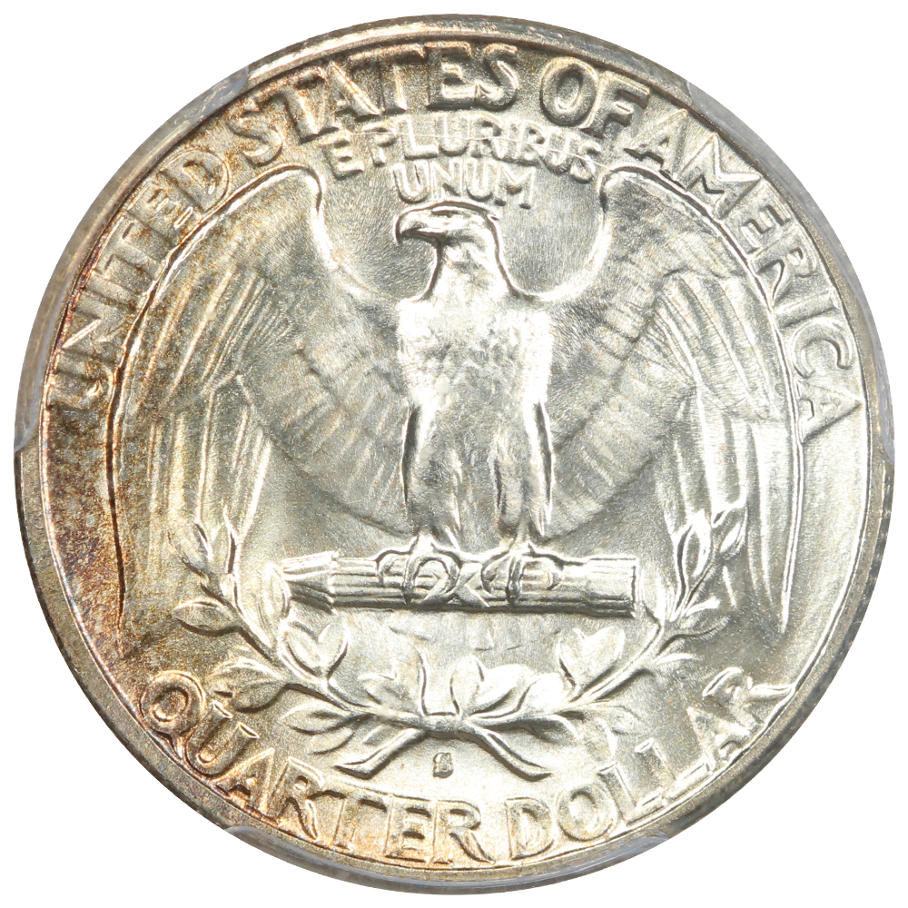 image for: 1939-S 25c PCGS MS67